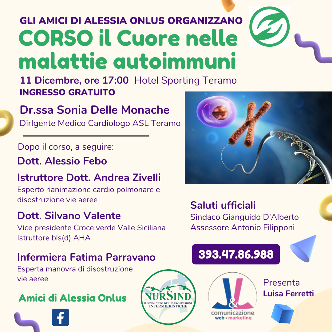 amici di Alessia associazione in collaborazione con Nursind Teramo