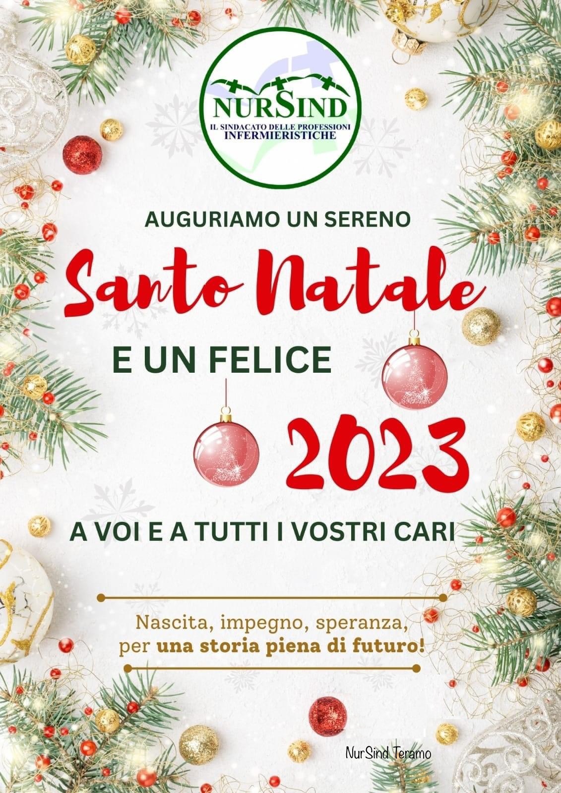 Nursind teramo buone feste 2022