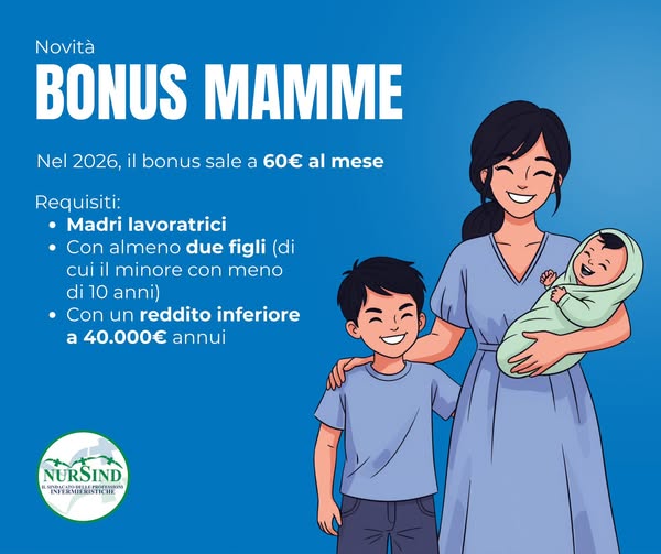 bonus mamme 2026 nursind teramo