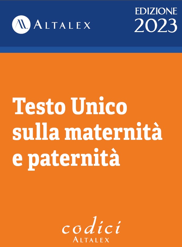 testo unico maternità paternità 2023 nursind teramo